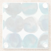 Dessous-de-verre En Verre La Mer - Cercles (Dos)