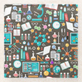 Dessous-de-verre En Verre La Science/chimie inspirée (Devant)