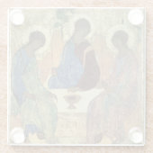 Dessous-de-verre En Verre La trinité sainte, 1420s (Dos)