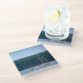 Dessous-de-verre En Verre La vie nautique (Incliné)