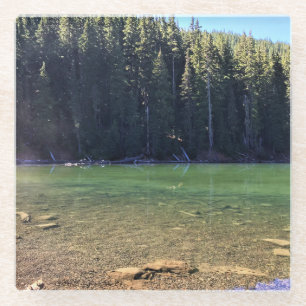 Dessous-de-verre En Verre Lac Devil