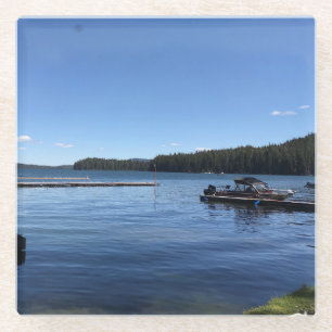 Dessous-de-verre En Verre Lac Odell, Oregon