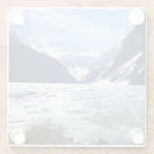 Dessous-de-verre En Verre Lake Louise, Banff, Alberta, Canada (Dos)