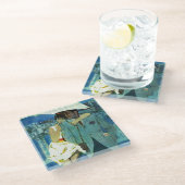 Dessous-de-verre En Verre L'amour arrive à Miss Lucas (Incliné)