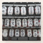Dessous-de-verre En Verre Lanterns japonais (Devant)