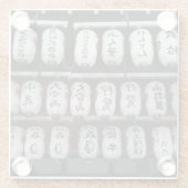 Dessous-de-verre En Verre Lanterns japonais (Dos)