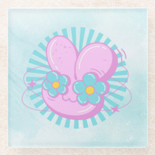 Dessous-de-verre En Verre Lapin