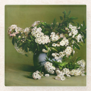 Dessous-de-verre En Verre Laurel de Montagne Vintage Charles Ethan Porter