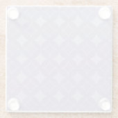 Dessous-de-verre En Verre Lavender shippo motif (Dos)