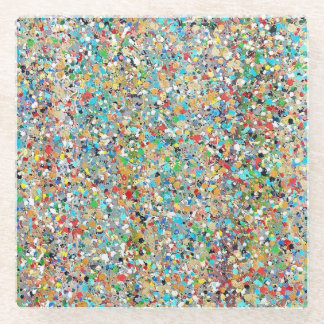 Dessous-de-verre En Verre Le Dessous de verre en verre de Confetti