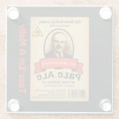 Dessous-de-verre En Verre Le Étiquette Pale Ale de M. Molotov (Dos)