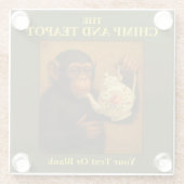 Dessous-de-verre En Verre Le Pub De Chimp Et Teapot (Dos)