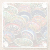 Dessous-de-verre En Verre Les boeufs en céramique turcs (Dos)