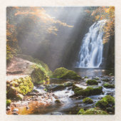 Dessous-de-verre En Verre Les cascades | Gleno, Irlande du Nord (Devant)