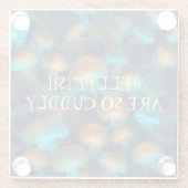 Dessous-de-verre En Verre Les méduses sont si câlées (Dos)