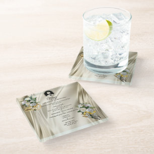 Dessous-de-verre En Verre Les patins Love is All there is