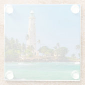 Dessous-de-verre En Verre Les phares | Dewundara Sri Lanka (Dos)