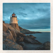 Dessous-de-verre En Verre Les phares | Phare de Castle Hill (Devant)