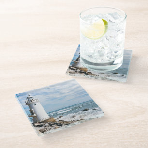 Dessous-de-verre En Verre Les phares Phare de la ville de Toyohashi