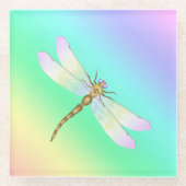 Dessous-de-verre En Verre libellule (Devant)