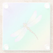 Dessous-de-verre En Verre libellule (Dos)