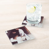 Dessous-de-verre En Verre Liberté de la peur (Incliné)