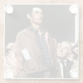 Dessous-de-verre En Verre Liberté D'Expression (Dos)