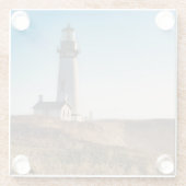 Dessous-de-verre En Verre Lighthouses | Yaquina Head Lighthouse (Dos)