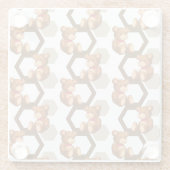 Dessous-de-verre En Verre l'illustration d'une rangée de nounours concernent (Dos)