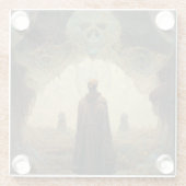 Dessous-de-verre En Verre L'Imaginaire foncé Entryway Sci-Fi (Dos)