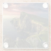 Dessous-de-verre En Verre Littoral | Île de Skye, Écosse (Dos)