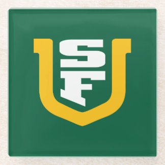 Dessous-de-verre En Verre Logo de l'UOSF
