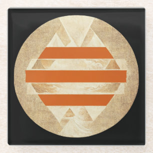 Dessous-de-verre En Verre Logo de Nikia