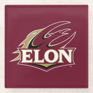 Dessous-de-verre En Verre Logo Elon Phoenix