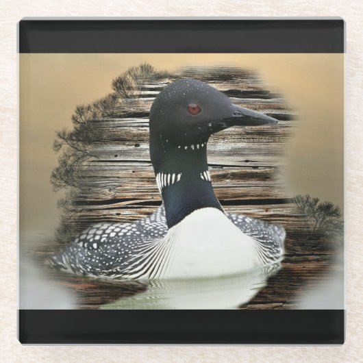 Dessous-de-verre En Verre Loon (Devant)