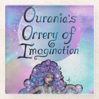 Dessous-de-verre En Verre L'orbe de l'imagination d'Ourania