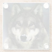 Dessous-de-verre En Verre Loup (Dos)