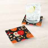 Dessous-de-verre En Verre Lovely botanical Coaster (Incliné)