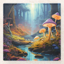 Luminescence colorée des Imaginaires forestiers en