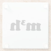 Dessous-de-verre En Verre m3h (Dos)