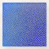 Dessous-de-verre En Verre "Maille quantique" (Devant)