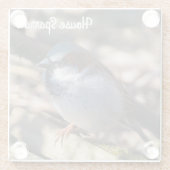 Dessous-de-verre En Verre Maison Sparrow (Dos)
