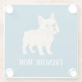 Dessous-de-verre En Verre Maman Frenchie (Dos)
