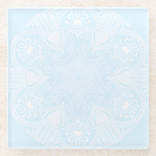 Dessous-de-verre En Verre Mandala arctique