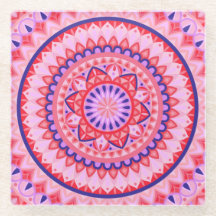 Mandala de base rose