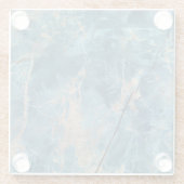 Dessous-de-verre En Verre Marbre Aqua Onyx : Design Haute Résolution. (Dos)
