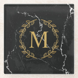 Dessous-de-verre En Verre Marbre de Blacj