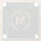 Dessous-de-verre En Verre Marbre de Blacj (Dos)