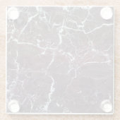 Dessous-de-verre En Verre Marbre de Bourgogne (Dos)