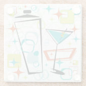 Dessous-de-verre En Verre Martini un Aller-Aller ! (Dos)